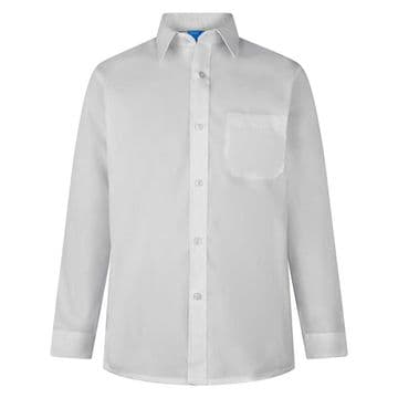 Shirt Non-Iron - Twin Pack - LONG SLEEVE - WHITE