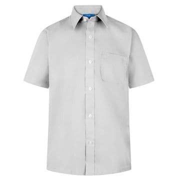 Shirt Non-Iron - Twin Pack - SHORT SLEEVE - WHITE