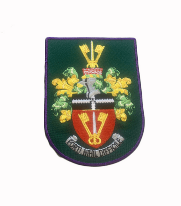 Southend Boys 6th Form Iron On Badge - Athens - PURPLE