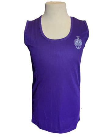 Southend Boys Athletic Vest - ATHENS - PURPLE