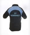 St Bernards Girls P.E. Sports Top ZR20 NAVY/SKY