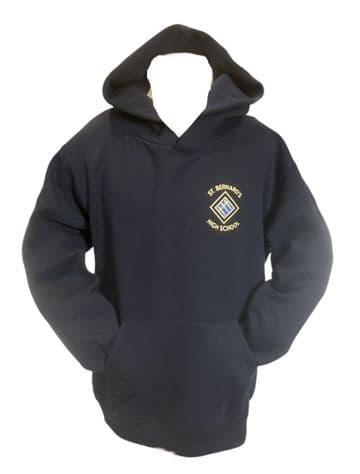 St Bernards Hoodie - French Navy - Alternative