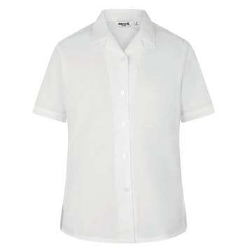 St Bernards Year 10/11 & Prefect - Blouse Rever collar 2 Pack - SHORT SLEEVE - WHITE