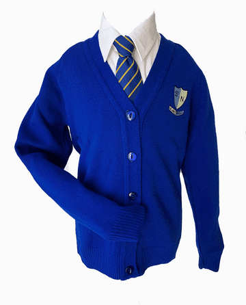 St Nicholas Knitted Cardigan - Royal