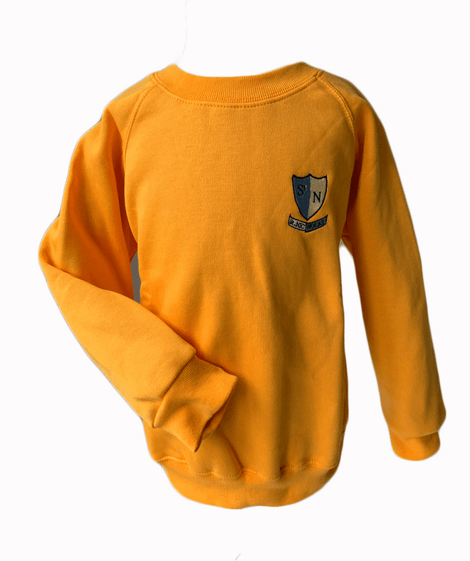 St Nicholas P.E. Sweatshirt - Gold