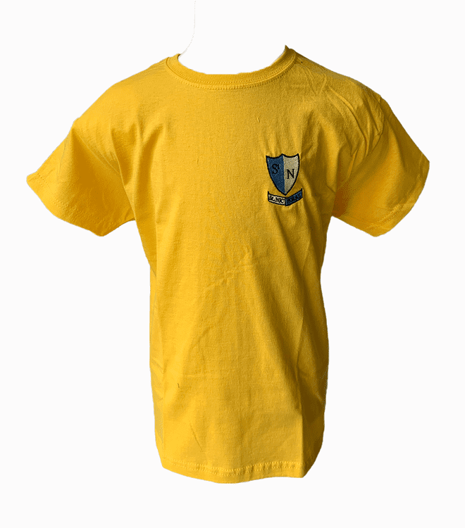 St Nicholas P.E. T-Shirt - Gold