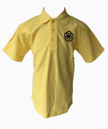 St Teresa's P.E. Polo Shirt - YELLOW