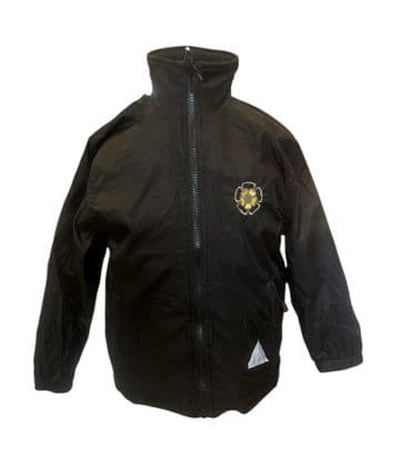 St Teresa's Reversible Fleece Jacket - BLACK