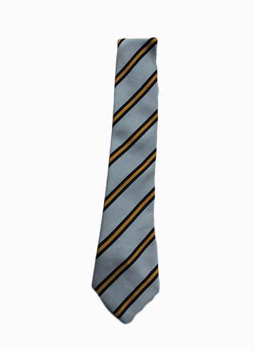 St. Teresa's Tie - Silver/Gold/Black