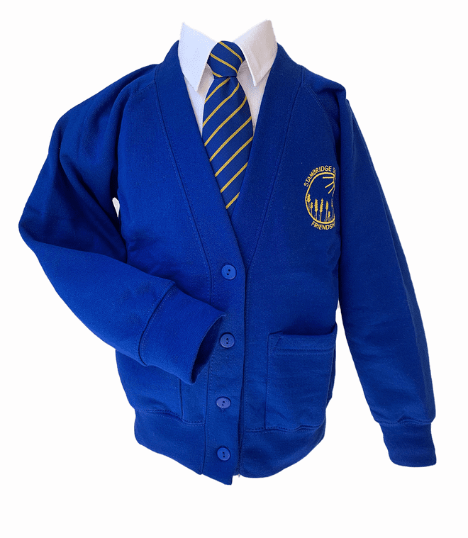 Stambridge Sweat Cardigan - Royal