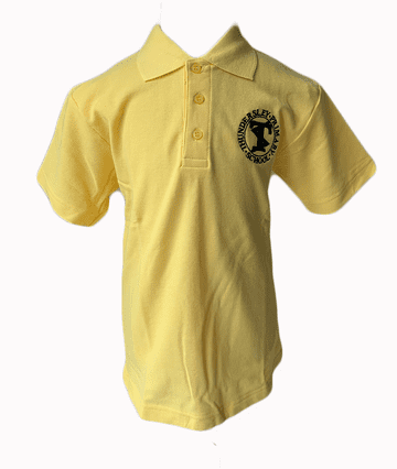 Thundersley Polo Shirt - Yellow - Summer Term Only