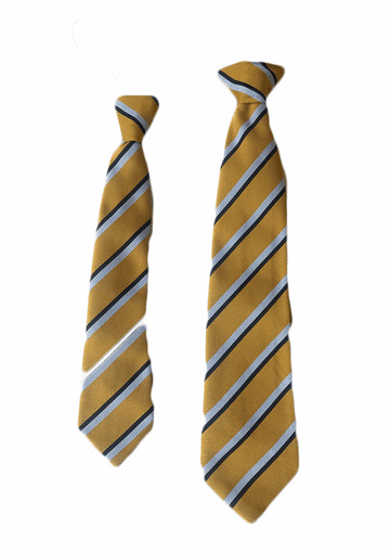 Thundersley Tie - Gold/Black/Silver