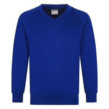 V-Neck Sweatshirt - Plain - Various Colours Available