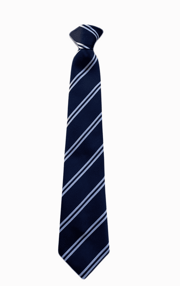 Waterman Tie - Navy/White