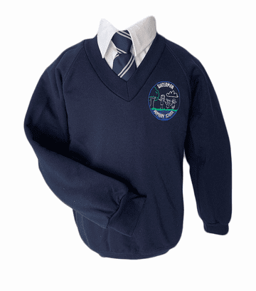 Waterman V-Neck Sweatshirt - Navy