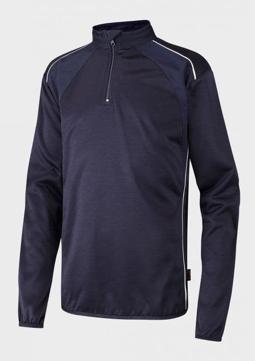Westerings P.E. Track Top 1/4 ZIP ZR45- NAVY