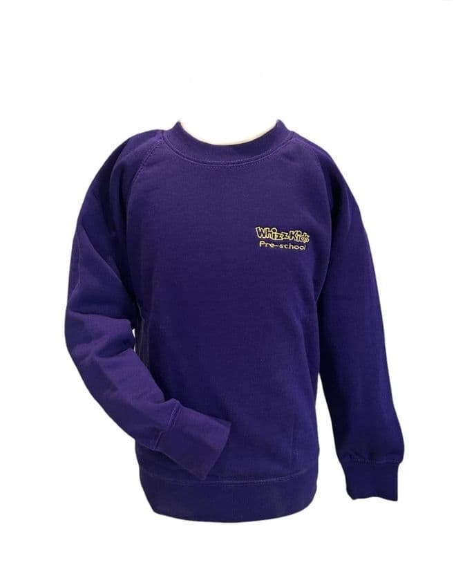 Whizz Kids Crew Neck Sweatshirt - purple