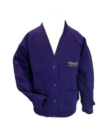 Whizz Kids Sweat Cardigan - Purple