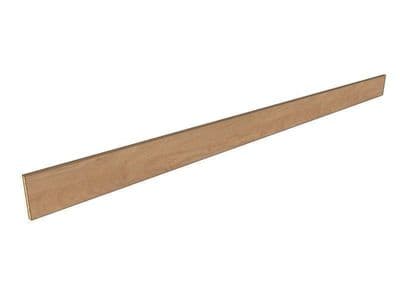 2590mm*100mm Plinth, Edged 1 Length - Carcass material (NPVC)