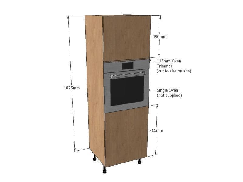 600mm Single Oven Housing Unit 1825mm High