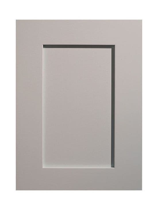 715x447mm Mornington Shaker Partridge Grey Door
