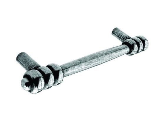 Bar handle, 128mm, pewter - Solid Pewter Handles