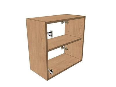 Belsay Smooth Reed Green 450mm Wall Peninsular Unit 575mm High
