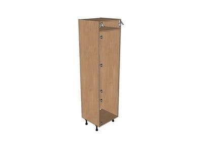 Belsay Smooth Reed Green 600mm Fridge Freezer Housing Type 3 2150mm High