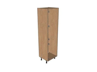 Belsay Smooth Reed Green 600mm Fridge Freezer Housing Type 4 2150mm High