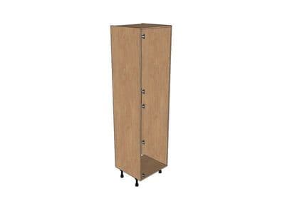 Belsay Smooth Reed Green 600mm Fridge Freezer Housing Type 5 2150mm High