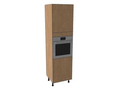Belsay Smooth Reed Green 600mm Single Oven Housing Unit 2150mm High