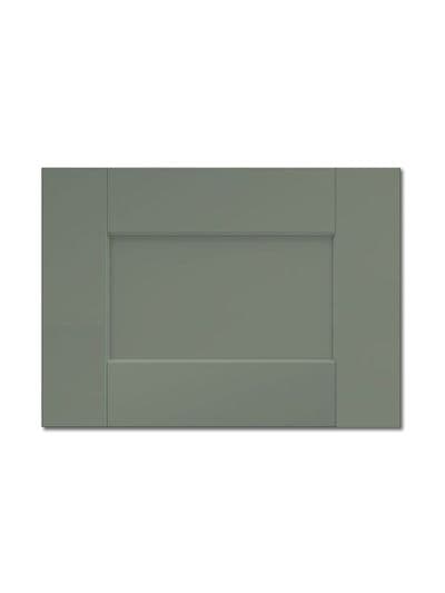 Belsay Smooth Reed Green Sample door