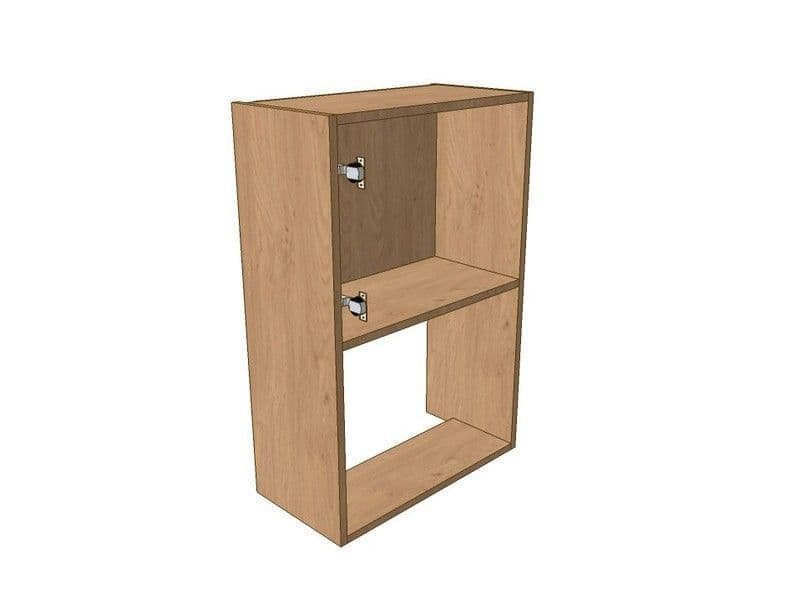 Belsay Smooth Taupe Grey 600mm Microwave Wall Unit 900mm Highs | Trade ...