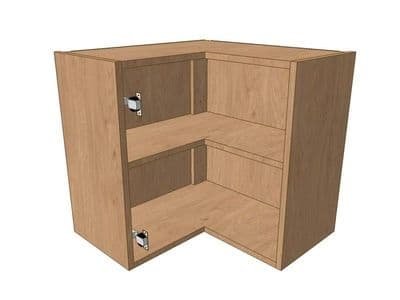 Noto 620mm*620mm L Shaped Corner Wall Unit 575mm High