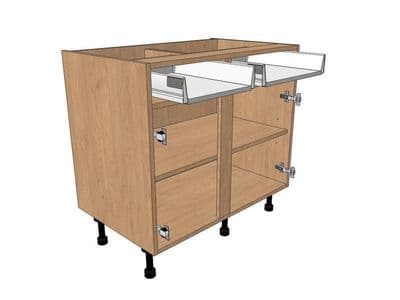 Noto 950mm Drawerline Base Unit To Suit 450mm LH & 500mm RH