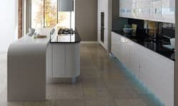 Remo Gloss White Appliance/larder feature end post, 3000x100x50mm