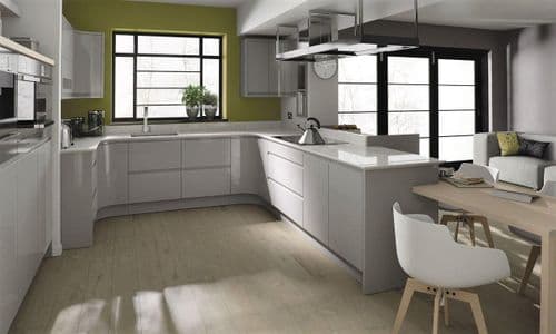 Remo Matt Dove Grey Kitchens