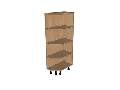 True Handleless Matt Silver Grey 300mm Quad Midi Unit RH