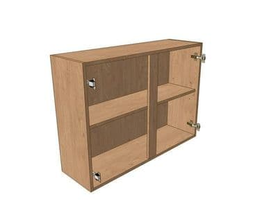 True Handleless Matt Silver Grey 700mm Wall Unit 720mm High