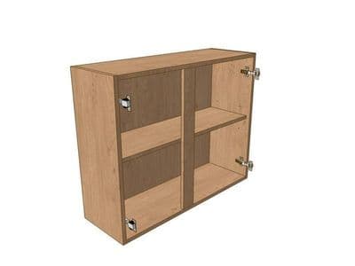 True Handleless Matt Silver Grey 850mm Wall Unit 720mm High 400mm LH & 450mm RH