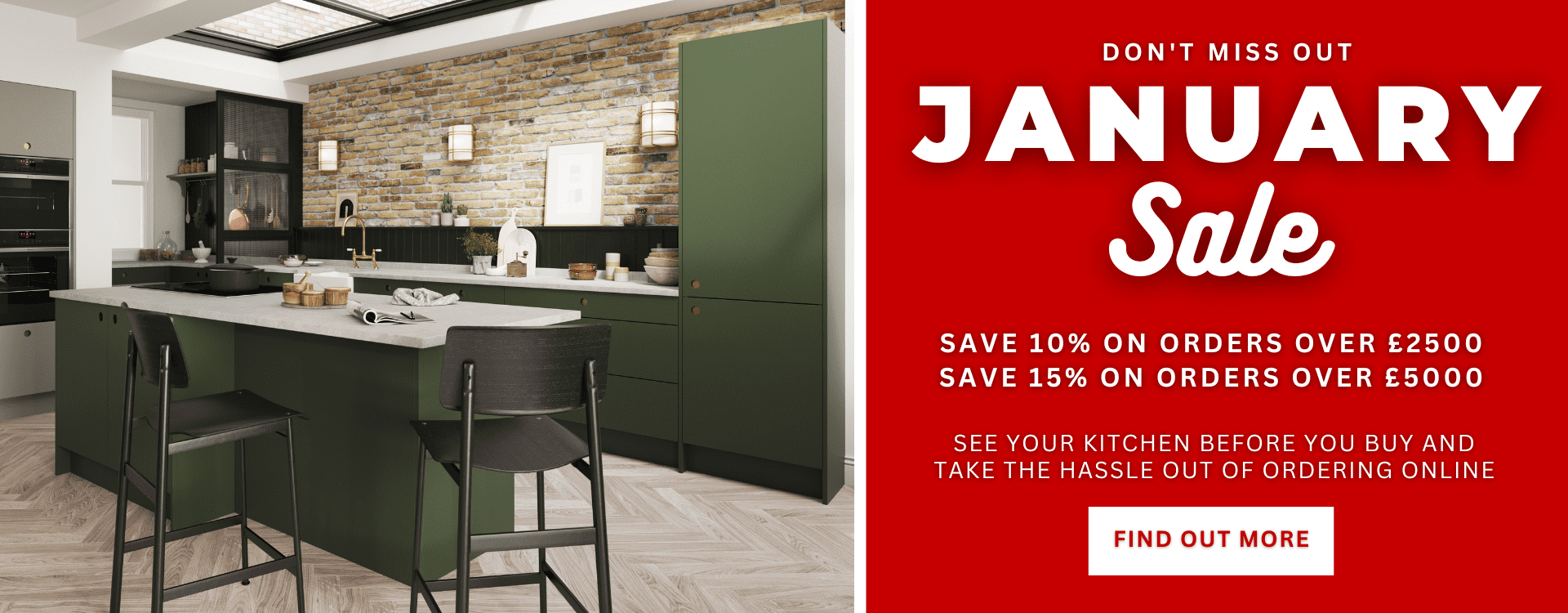 3D Kitchen Design at Trade Save Kitchens