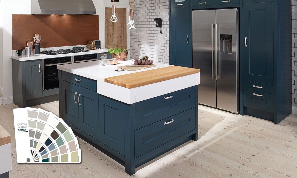 Fitzroy Paint To Order 900mm Highline Corner Base 500mm LH Blank
