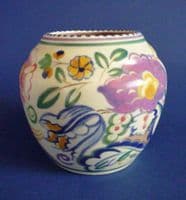 (Sold) Poole Pottery AP Pattern Vase by Truda Carter c1934