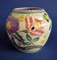 (Sold) Poole Pottery AP Pattern Vase by Truda Carter c1934