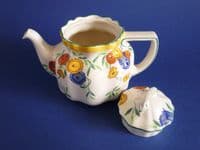 (Sold) Rare Royal Doulton 'Rossetti' Teapot D4738 c1928