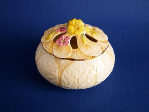 (Sold) Royal Winton 'Primula' Pot Pourri Jar and Cover c1939