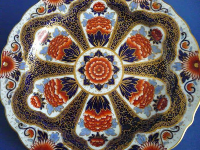 Sold Royal Worcester Imari Pattern Cabinet Plate c1883