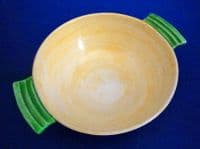 (Sold) Scottish Bough Pottery Hand Painted Quaich by Richard Amour c1920