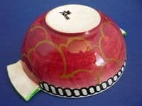 (Sold) Scottish Bough Pottery Hand Painted Quaich by Richard Amour c1920