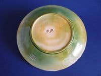 (Sold) Victorian Majolica Begonia Leaf Plate c1880 #3